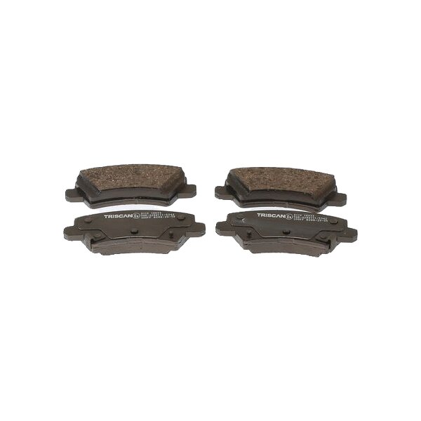 Brake Pad Set Disc Brake 15,5 mm TRISCAN IAM-Expertise for e.g. KIA PICANTO