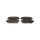 Brake pad set discs 17.2 mm TRISCAN IAM-Expertise for KIA SORENTO