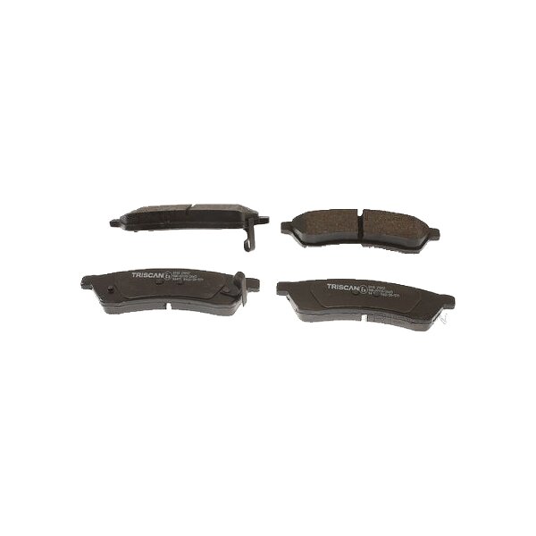 Brake pad set discs 14.8 mm TRISCAN IAM-Expertise for CHEVROLET EPICA