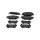 Brake pad set discs 18 mm TRISCAN IAM-Expertise for CHEVROLET AVEO and others