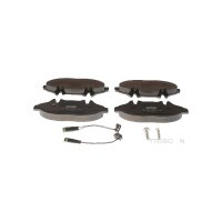 Brake pad set discs 20.8 mm TRISCAN IAM-Expertise for MB...