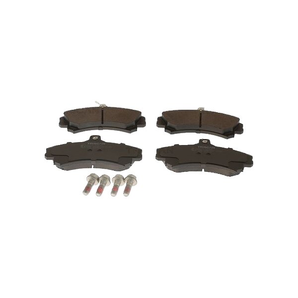 Brake pad set discs 17.3 mm TRISCAN for e.g. MITSUBISHI SPACE