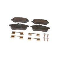 Brake pad set discs 20.6 mm TRISCAN IAM-Expertise for MB...