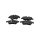 Brake pad set discs 20.5 mm TRISCAN IAM-Expertise for MB SPRINTER and others