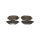 Brake pad set discs 19.4 mm TRISCAN IAM-Expertise for MB C-CLASS and others
