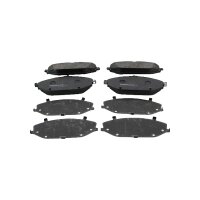 Brake pad set discs 18.7 mm TRISCAN IAM-Expertise for...