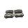 Brake pad set discs 18.4 mm TRISCAN IAM-Expertise for e.g. MB E-CLASS