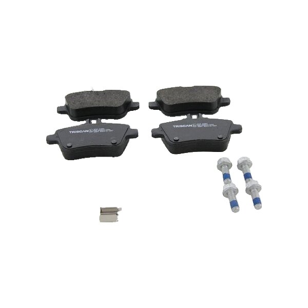 Brake pad set discs 18.5 mm TRISCAN IAM-Expertise for e.g. MB B-CLASS