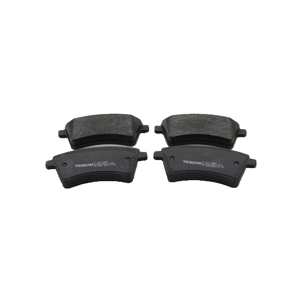 Brake Pad Set Disc Brake 17.6 mm TRISCAN for MERCEDES-BENZ CITAN and others