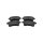 Brake Pad Set Disc Brake 17.6 mm TRISCAN for MERCEDES-BENZ CITAN and others