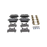 Brake pad set discs 18.2 mm TRISCAN IAM-Expertise for...