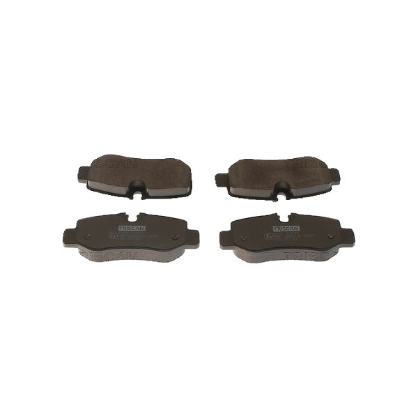 Brake pad set discs 18.7 mm TRISCAN IAM-Expertise for MB VITO and others