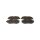 Brake pad set discs 21 mm TRISCAN IAM-Expertise for MB VITO and others
