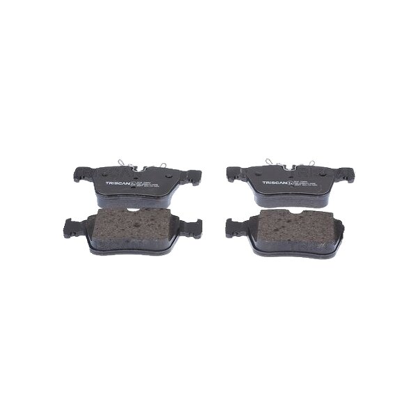 Brake Pad Set Disc Brake 16,1 mm TRISCAN for e.g. MERCEDES-BENZ GLC