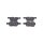 Brake Pad Set Disc Brake 16,1 mm TRISCAN for e.g. MERCEDES-BENZ GLC