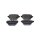 Brake Pad Set Disc Brake 17.3 mm TRISCAN for MERCEDES-BENZ E-CLASS and others