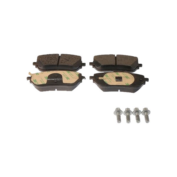 Brake Pad Set Disc Brake 19 mm TRISCAN for e.g. MERCEDES-BENZ A-CLASS