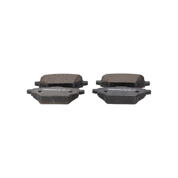 Brake Pad Set Disc Brake 17,3 mm TRISCAN for e.g. RENAULT KANGOO