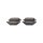 Brake Pad Set Disc Brake 17,3 mm TRISCAN for e.g. RENAULT KANGOO