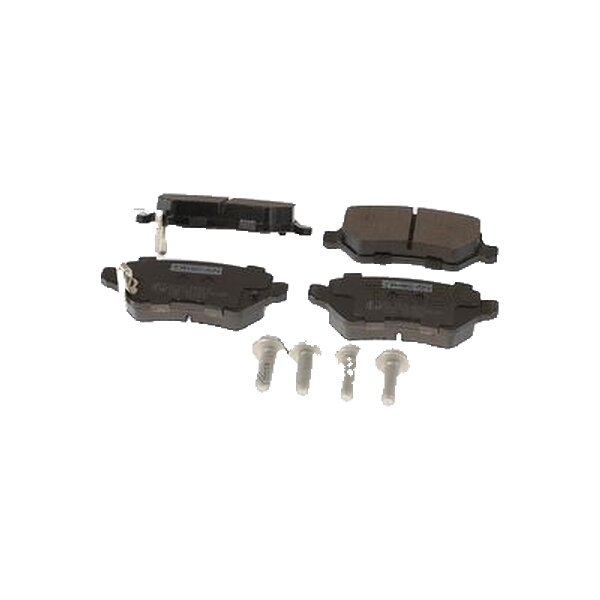 Brake pad set discs 15.2 mm TRISCAN IAM-Expertise for e.g. OPEL ASTRA