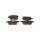 Brake pad set discs 20.3 mm TRISCAN IAM-Expertise for SAAB 9-3 and others