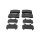 Brake pad set discs 15.4 mm TRISCAN IAM-Expertise for TESLA MODEL and others