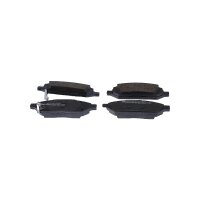 Brake pad set discs 18 mm incl. wear warning contact...