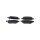 Brake pad set discs 18 mm incl. wear warning contact TRISCAN for OPEL KARL