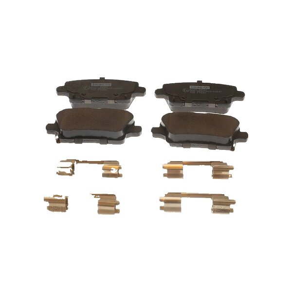Brake Pad Set Disc Brake 16,2 mm TRISCAN for e.g. OPEL INSIGNIA