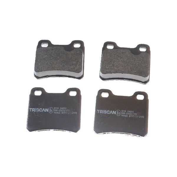Brake Pad Set Disc Brake 15,5 mm TRISCAN for e.g. OPEL VECTRA