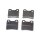 Brake Pad Set Disc Brake 15,5 mm TRISCAN for e.g. OPEL VECTRA