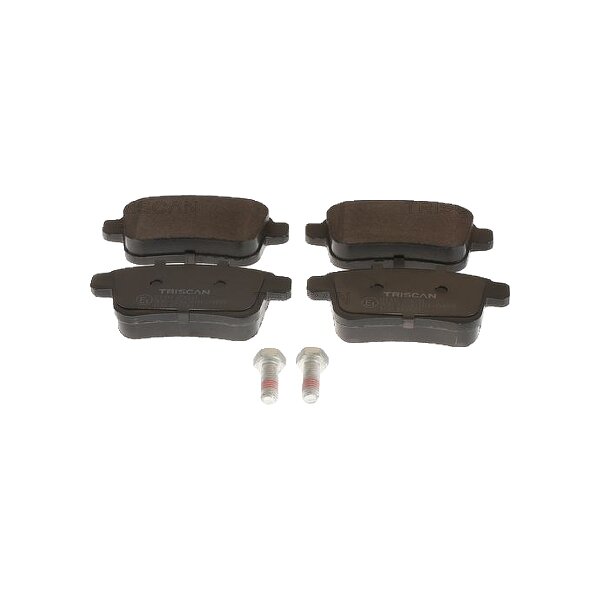 Brake pad set discs 16 mm TRISCAN IAM-Expertise for RENAULT KANGOO and others