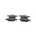 Brake pad set discs 18.3 mm TRISCAN IAM-Expertise for RENAULT GRAND
