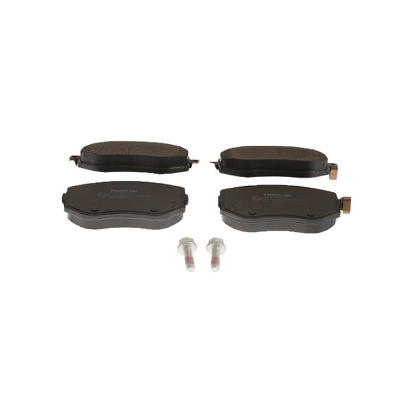 Brake Pad Set Disc Brake 18,3 mm TRISCAN for e.g. RENAULT MEGANE