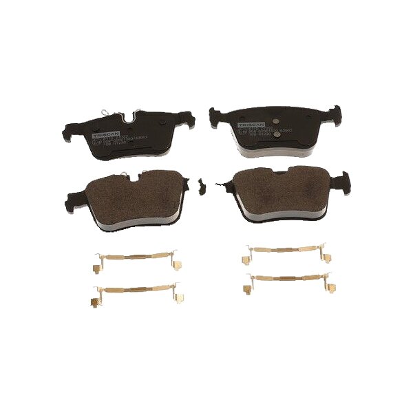 Brake Pad Set Disc Brake 15,2 mm TRISCAN for e.g. VOLVO XC60