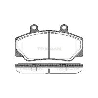 Brake pad set discs 16.4 mm TRISCAN IAM-Expertise for...
