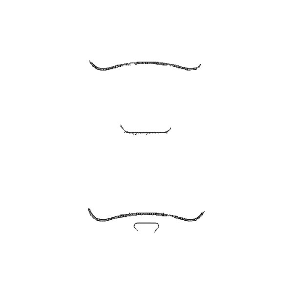 Brake pad set discs 17.3 mm TRISCAN IAM-Expertise for CITROËN SAXO and others