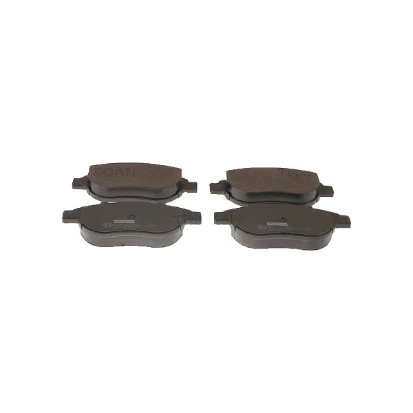 Brake pad set discs 19 mm TRISCAN IAM-Expertise for CITROËN C4 and others