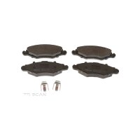 Brake pad set discs 18 mm TRISCAN IAM-Expertise for...