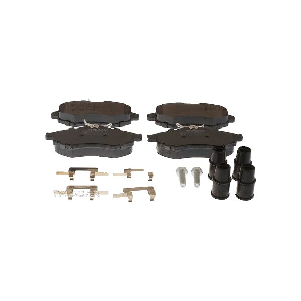 Brake pad set discs 19.3 mm TRISCAN IAM-Expertise for CITROËN C3 and others