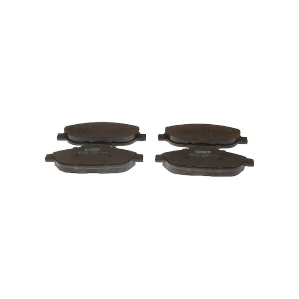 Brake pad set discs 17.8 mm TRISCAN IAM-Expertise for PEUGEOT 308 and others