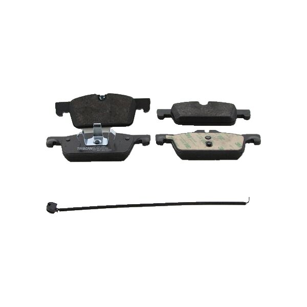 Brake pad set discs 17 mm TRISCAN IAM-Expertise for PEUGEOT 508 and others