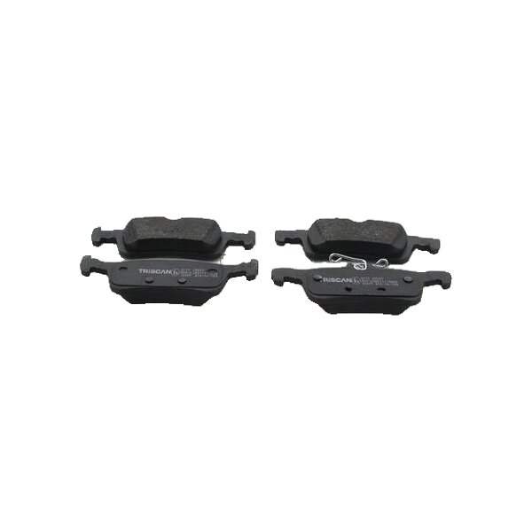 Brake Pad Set Disc Brake 15,5 mm TRISCAN for e.g. PEUGEOT 308