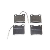 Brake pad set discs 17 mm TRISCAN IAM-Expertise for...