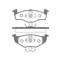 Brake pad set discs 19.5 mm TRISCAN IAM-Expertise for...
