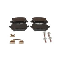 Brake pad set discs 17 mm TRISCAN IAM-Expertise for VW...