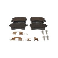Brake pad set discs 17.5 mm TRISCAN IAM-Expertise for...