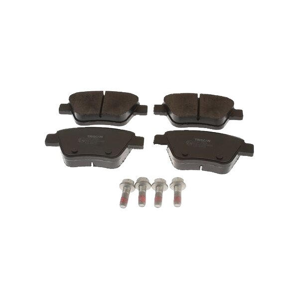Brake pad set discs 16.5 mm TRISCAN IAM-Expertise for VW TOURAN and others