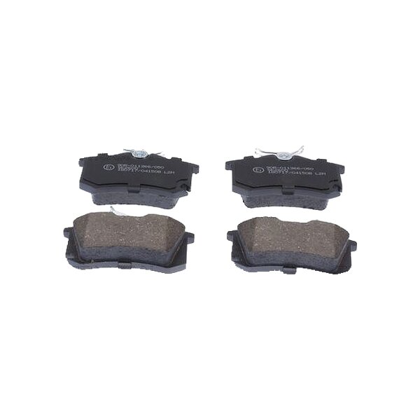 Brake pad set discs 17 mm TRISCAN Aftermarket-Expertise for AUDI A3