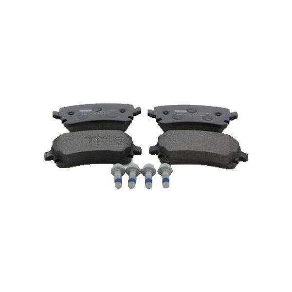 Brake pad set discs 17.5 mm TRISCAN IAM-Expertise for AUDI A8 and others